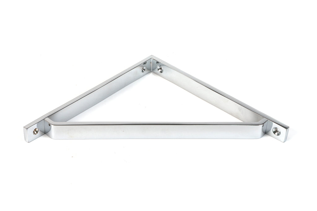 From The Anvil's Polished Chrome Barton Shelf Bracket