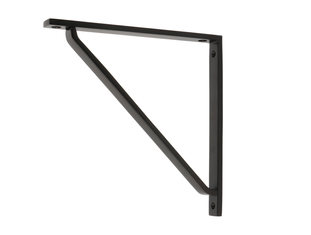 From The Anvil's Aged Bronze Barton Shelf Bracket