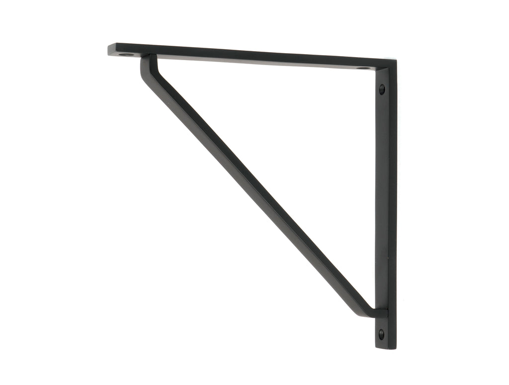 From The Anvil's Matt Black Barton Shelf Bracket