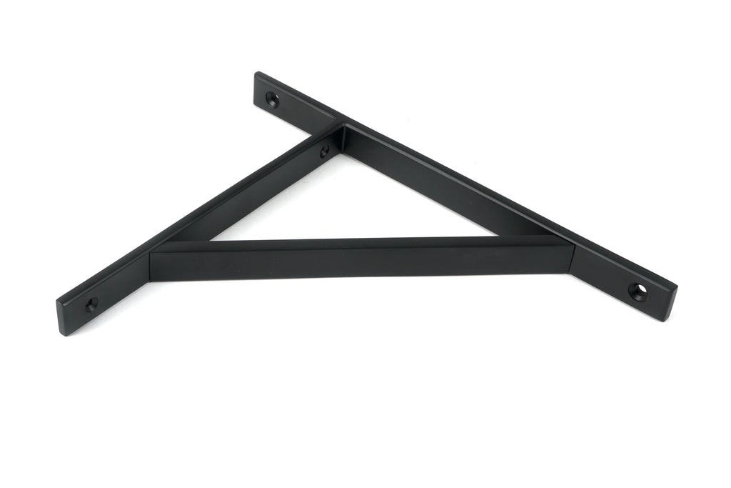 From The Anvil's Matt Black Chalfont Shelf Bracket