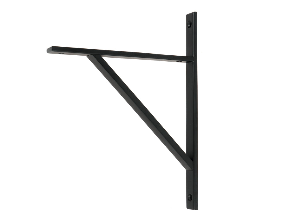 From The Anvil's Matt Black Chalfont Shelf Bracket