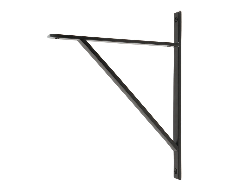 From The Anvil's Aged Bronze Chalfont Shelf Bracket