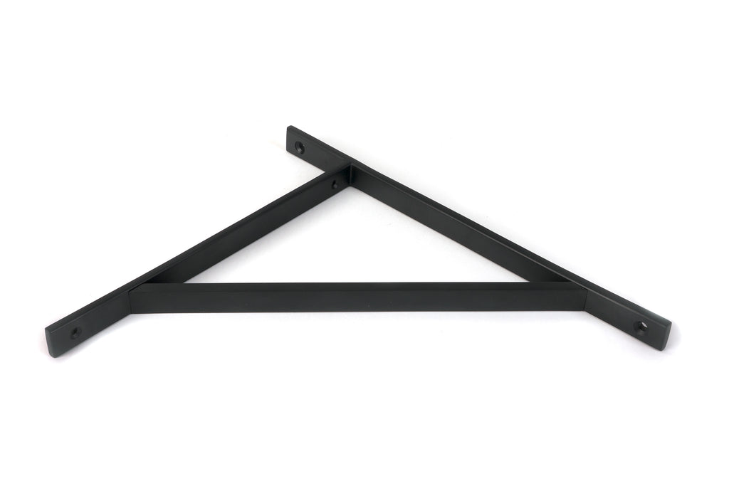 From The Anvil's Matt Black Chalfont Shelf Bracket