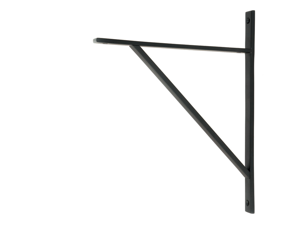 From The Anvil's Matt Black Chalfont Shelf Bracket