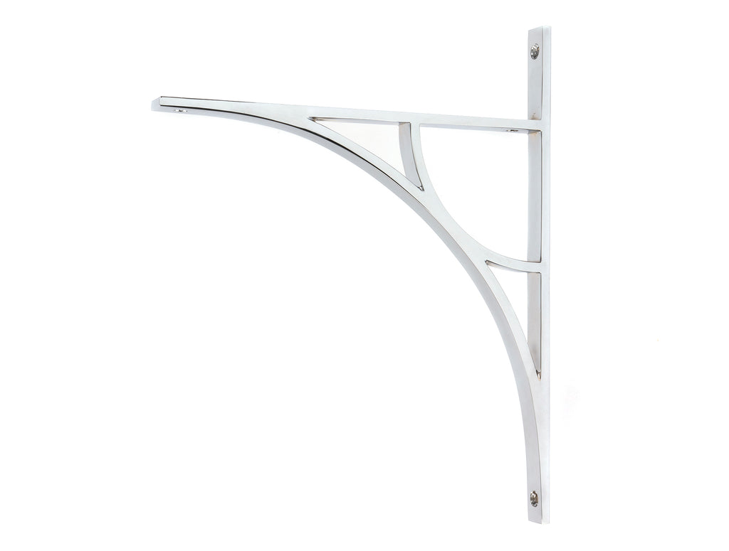 From The Anvil's Polished Chrome Tyne Shelf Bracket