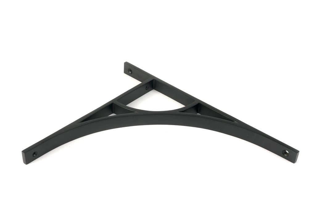 From The Anvil's Matt Black Tyne Shelf Bracket