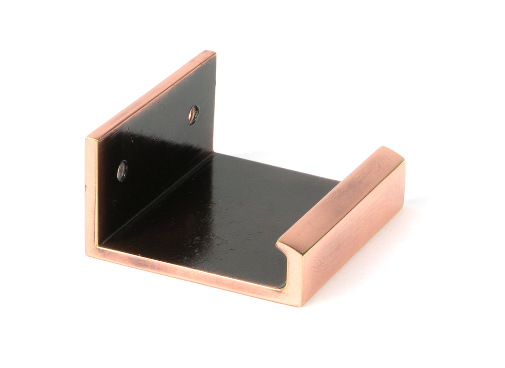 From The Anvil's Polished Bronze Plain Edge Pull