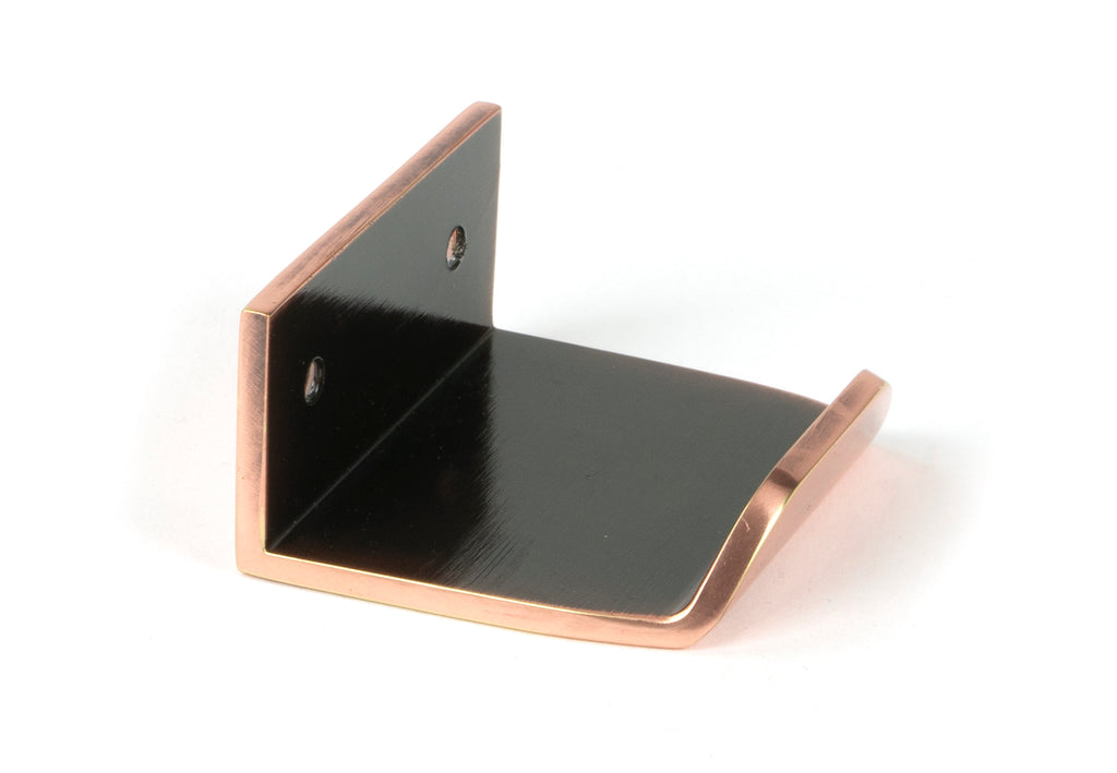 From The Anvil's Polished Bronze Moore Edge Pull