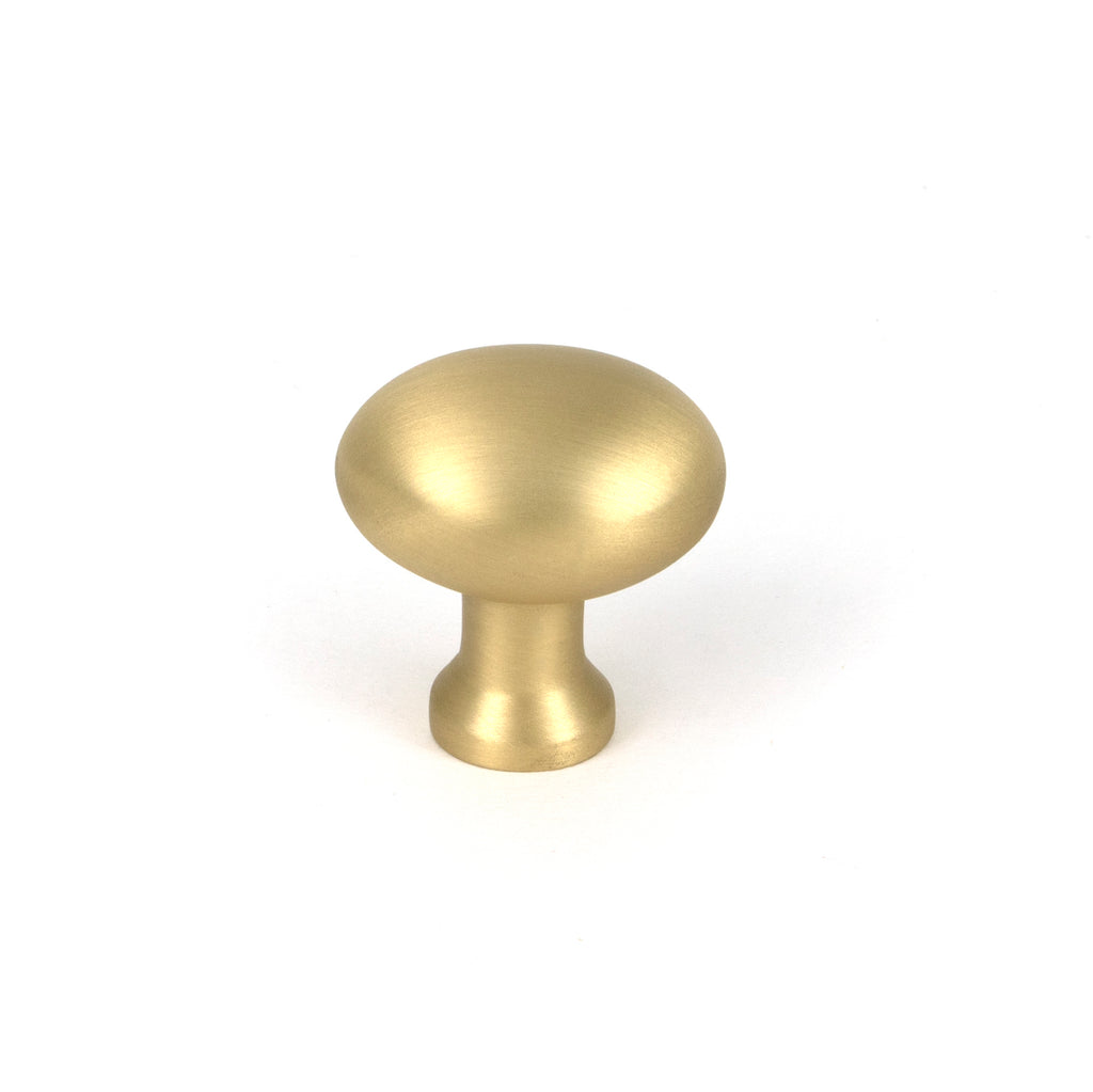 From The Anvil's Satin Brass 25mm Moore Cabinet Knob