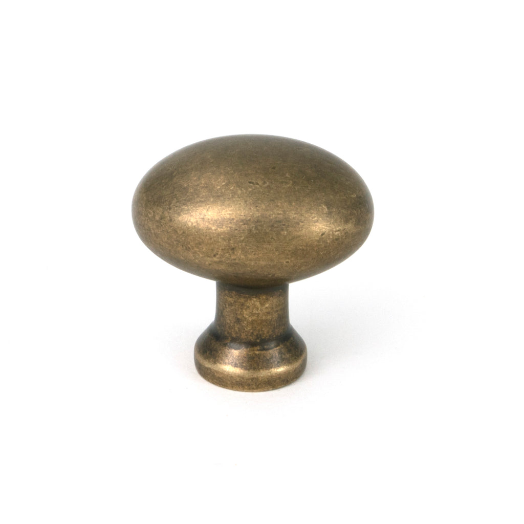 From The Anvil's Burnished Brass 32mm Moore Cabinet Knob