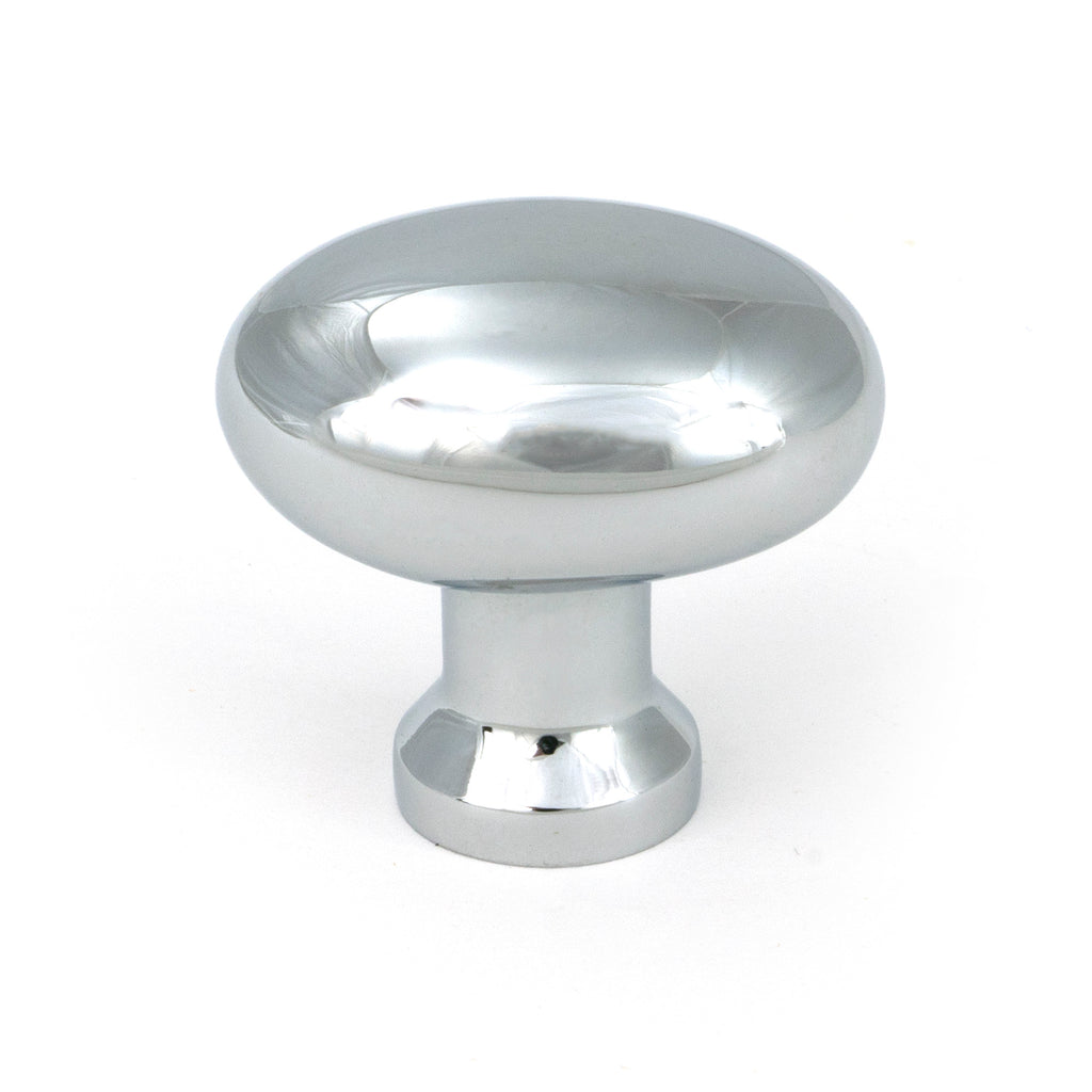 From The Anvil's Polished Chrome 38mm Moore Cabinet Knob