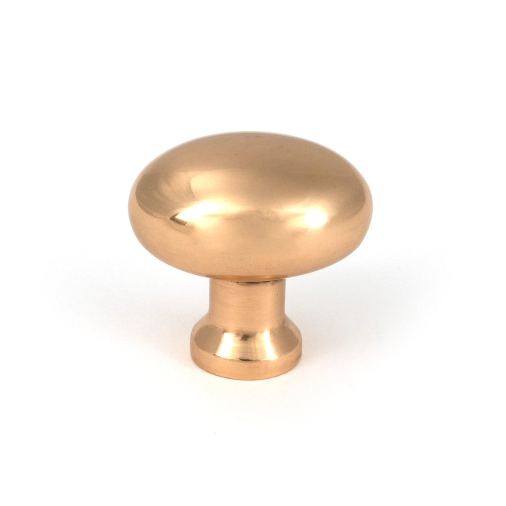 From The Anvil's Polished Bronze 32mm Moore Cabinet Knob