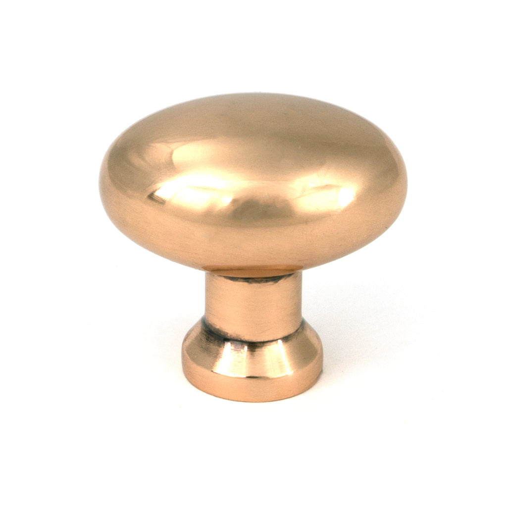 From The Anvil's Polished Bronze 38mm Moore Cabinet Knob