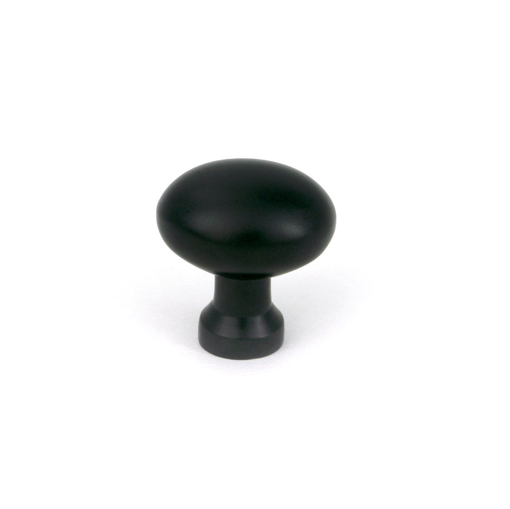 From The Anvil's Matt Black 25mm Moore Cabinet Knob