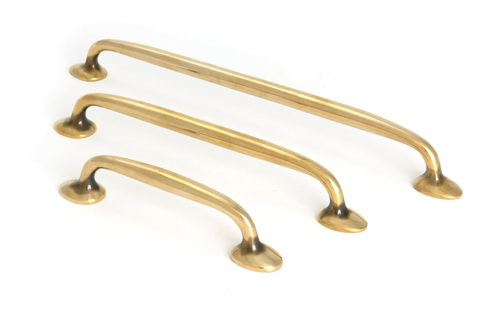 From The Anvil's Aged Brass Moore Pull Handle