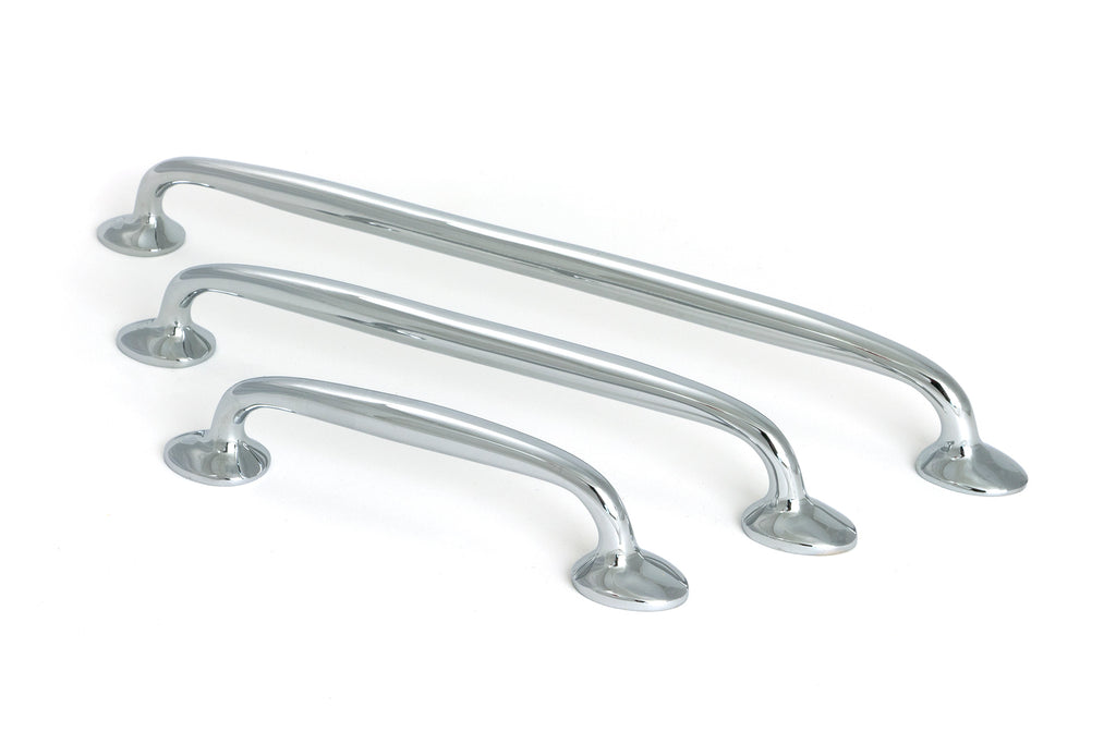 From The Anvil's Polished Chrome Moore Pull Handle