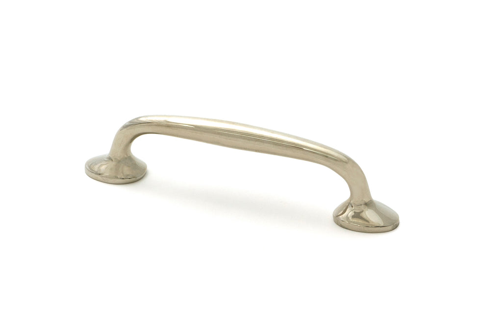 From The Anvil's Polished Nickel Moore Pull Handle