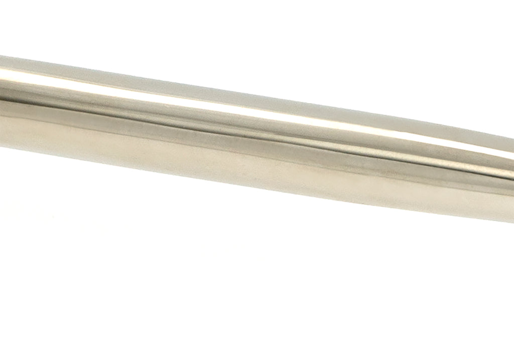 From The Anvil's Polished Nickel Moore Pull Handle