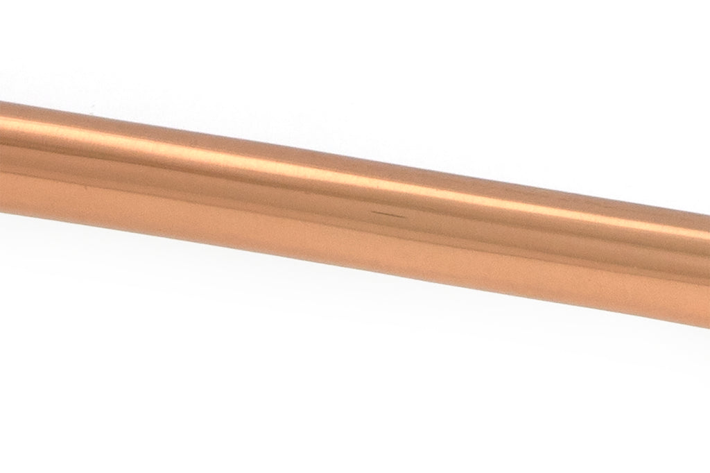 From The Anvil's Polished Bronze Moore Pull Handle