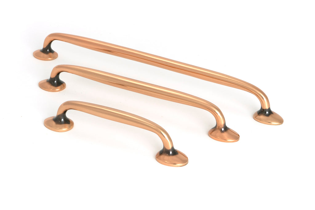 From The Anvil's Polished Bronze Moore Pull Handle