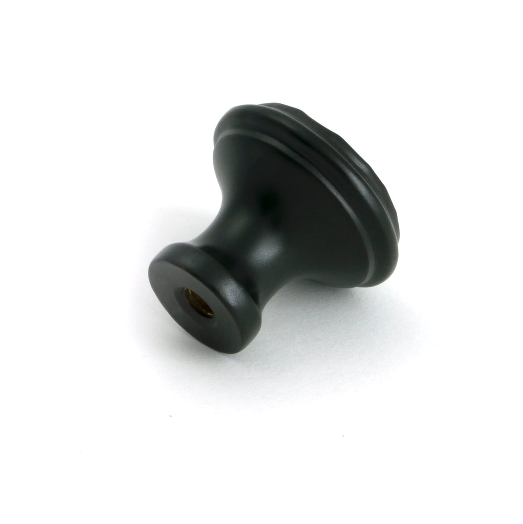 From The Anvil's Aged Bronze Hammered Cabinet Knob