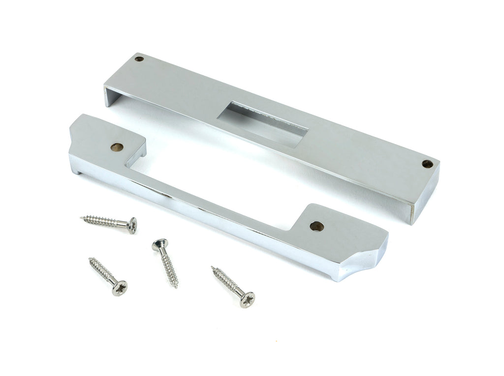 From The Anvil's Polished Stainless Steel  ½" Rebate Kit for Euro Dead Lock