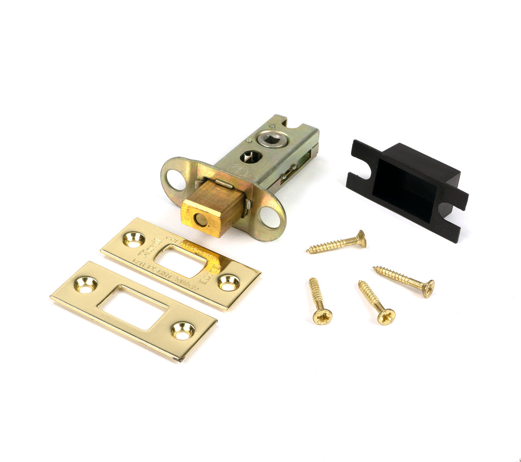 From The Anvil's Polished Brass Heavy Duty Tubular Deadbolt