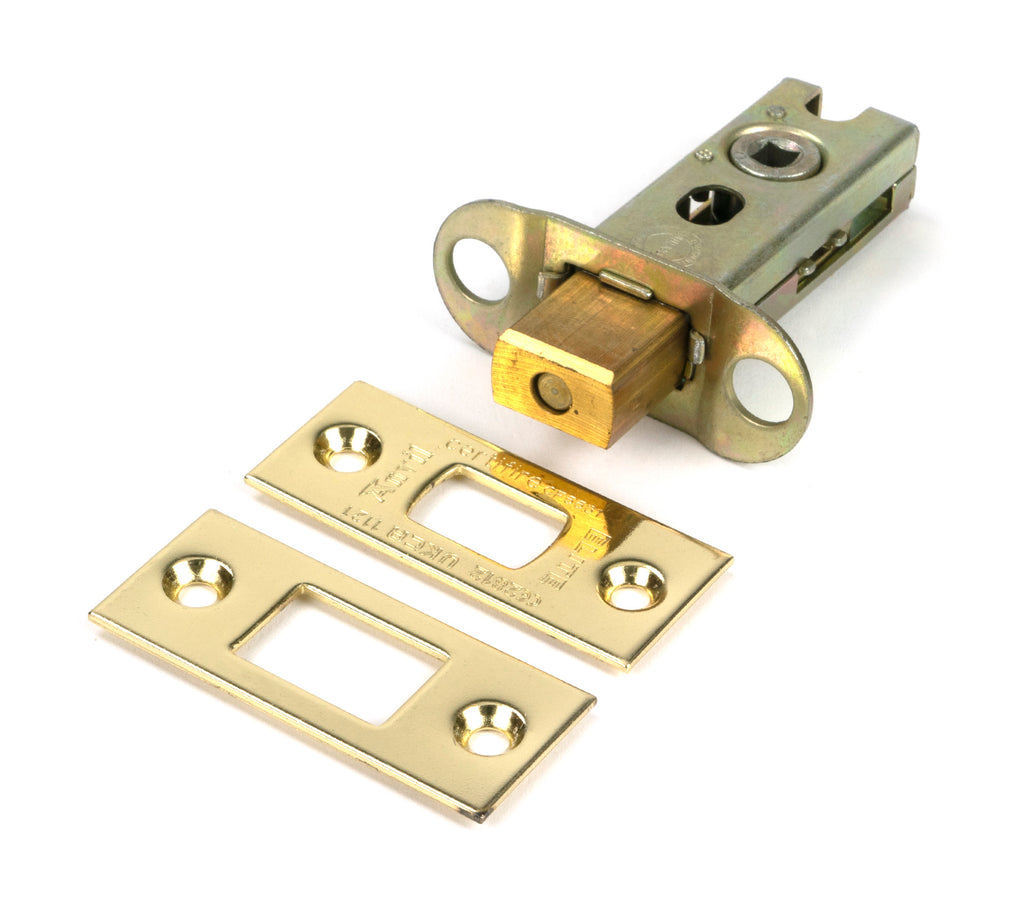 From The Anvil's Polished Brass Heavy Duty Tubular Deadbolt