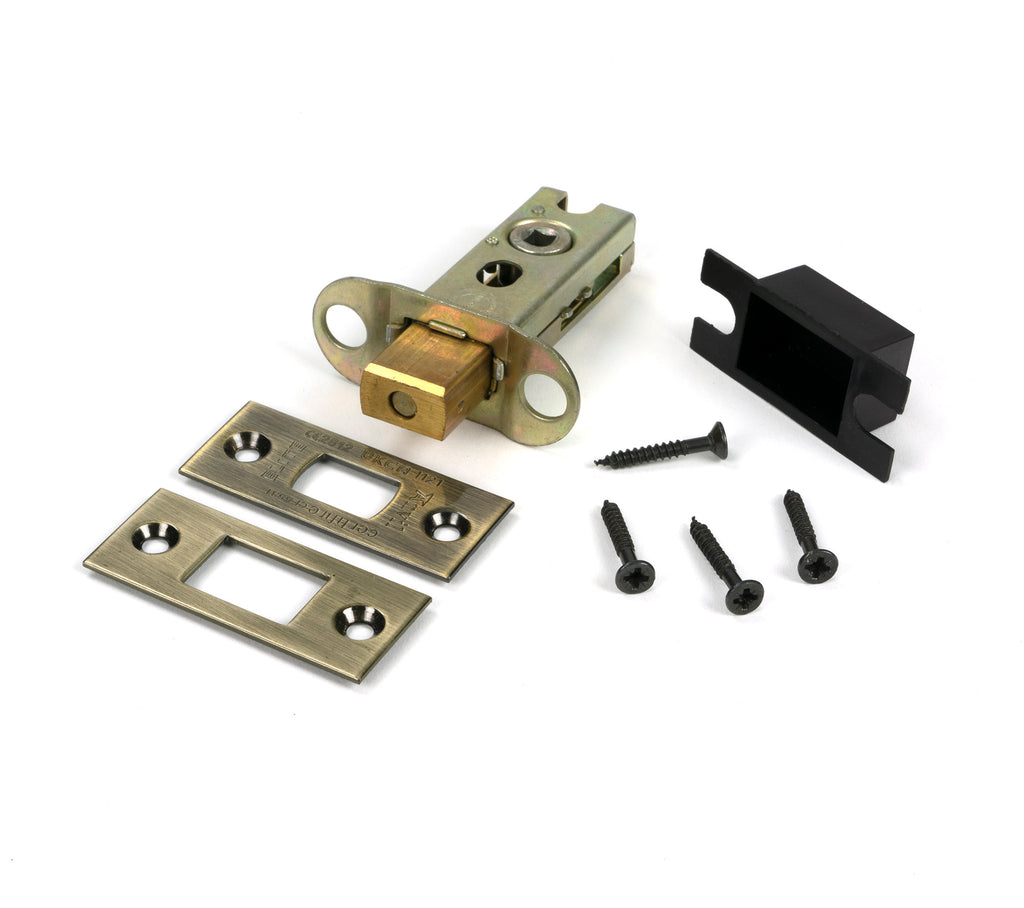 From The Anvil's Aged Brass Heavy Duty Tubular Deadbolt