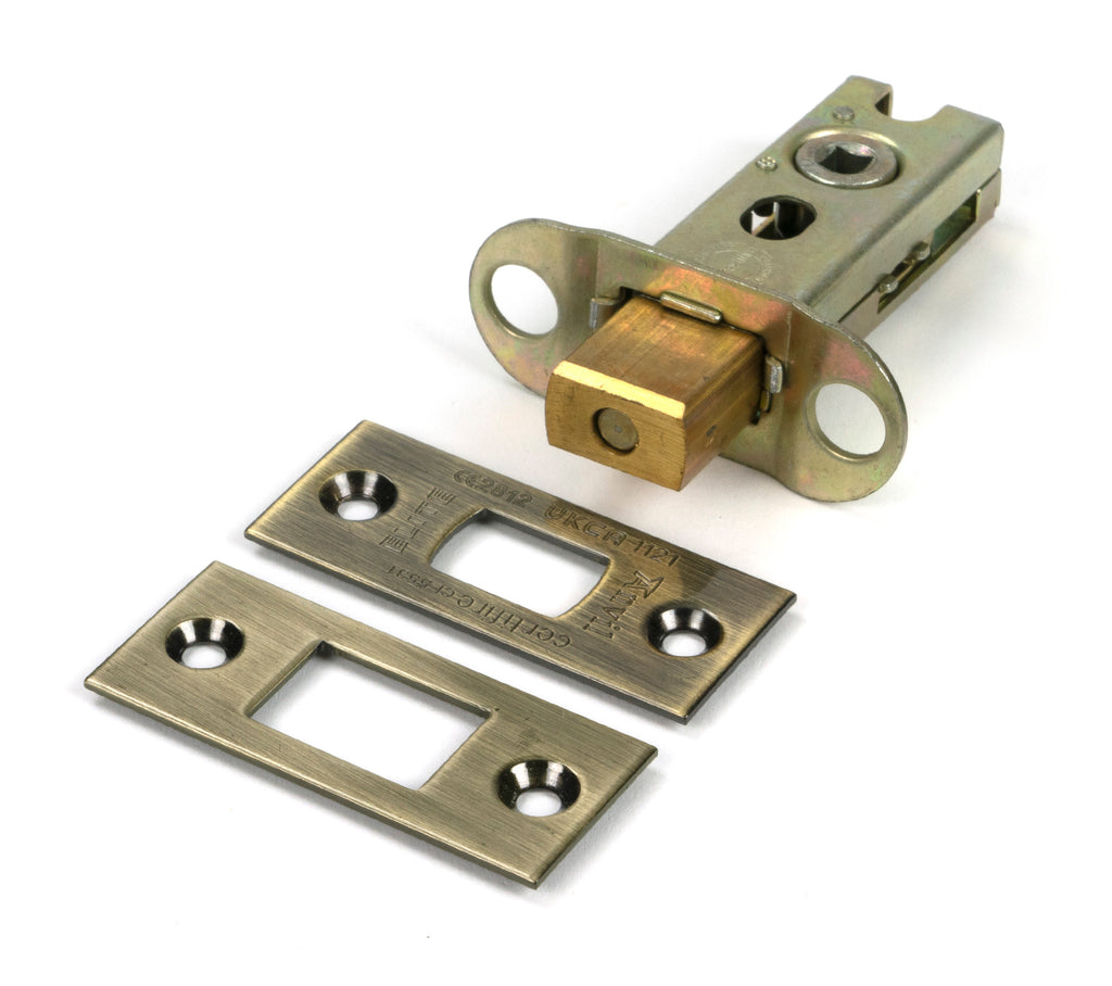 From The Anvil's Aged Brass Heavy Duty Tubular Deadbolt