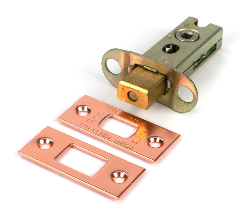 From The Anvil's Polished Bronze Heavy Duty Tubular Deadbolt