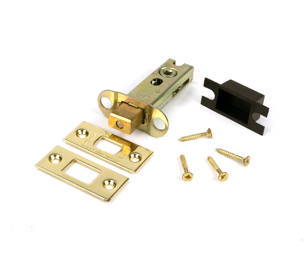 From The Anvil's Polished Brass Heavy Duty Tubular Deadbolt