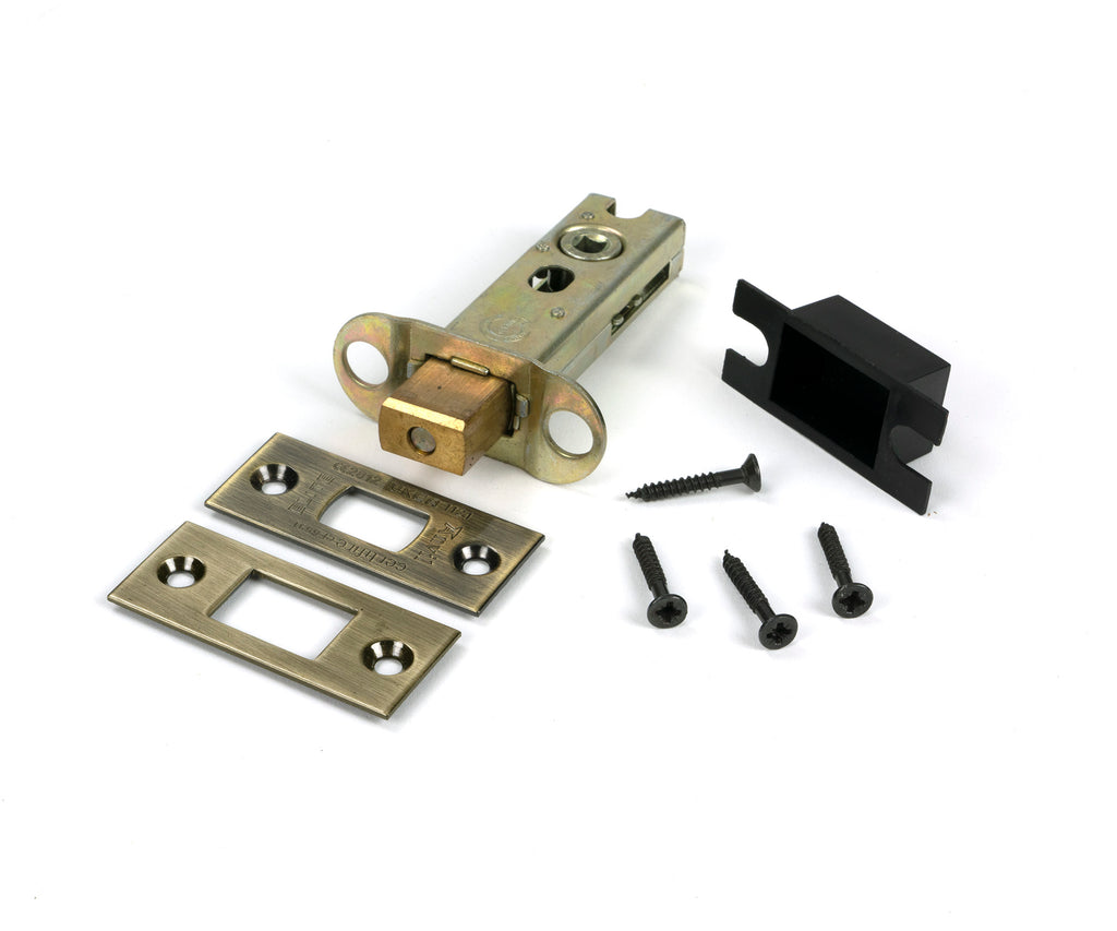 From The Anvil's Aged Brass Heavy Duty Tubular Deadbolt