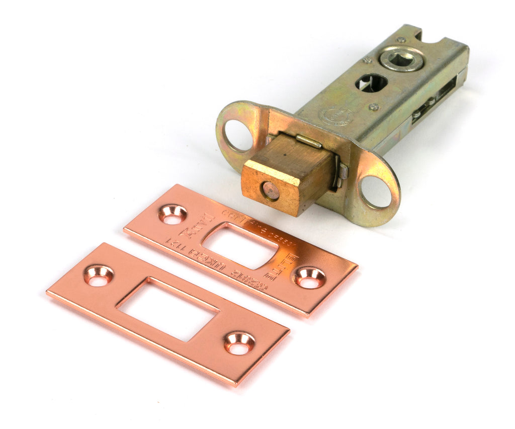 From The Anvil's Polished Bronze Heavy Duty Tubular Deadbolt