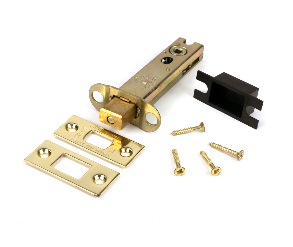 From The Anvil's Polished Brass Heavy Duty Tubular Deadbolt