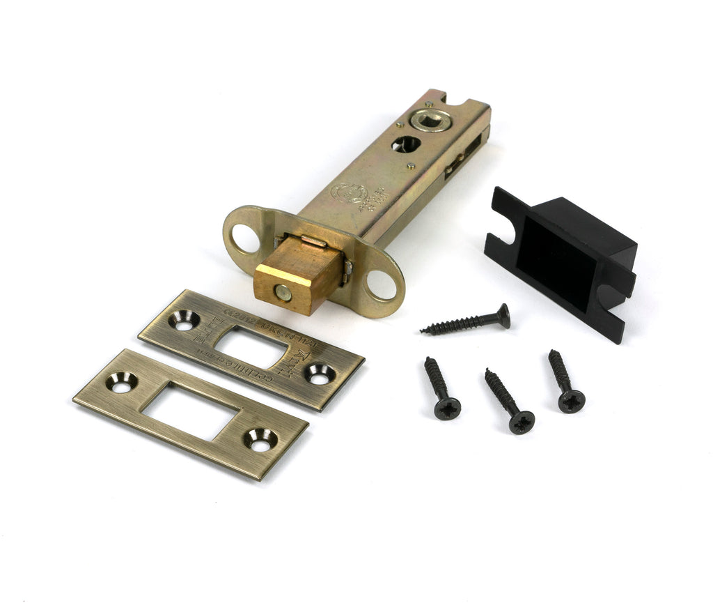 From The Anvil's Aged Brass Heavy Duty Tubular Deadbolt