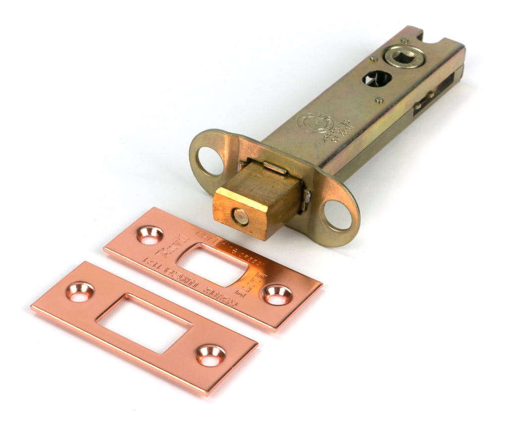 From The Anvil's Polished Bronze Heavy Duty Tubular Deadbolt