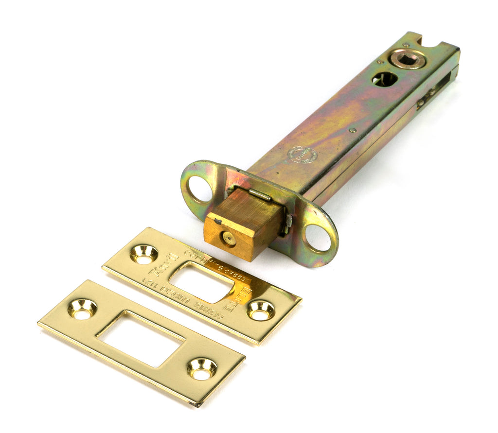 From The Anvil's Polished Brass Heavy Duty Tubular Deadbolt