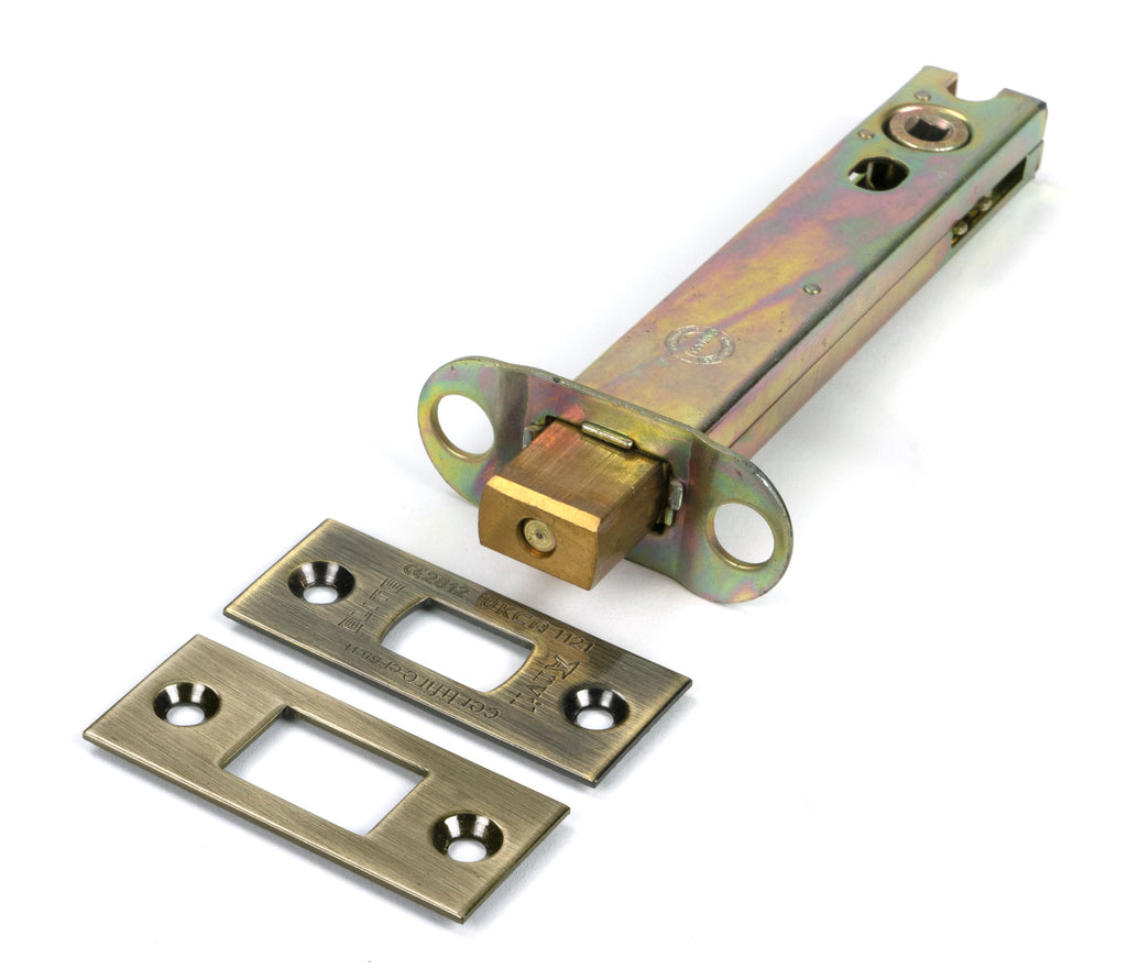 From The Anvil's Aged Brass Heavy Duty Tubular Deadbolt