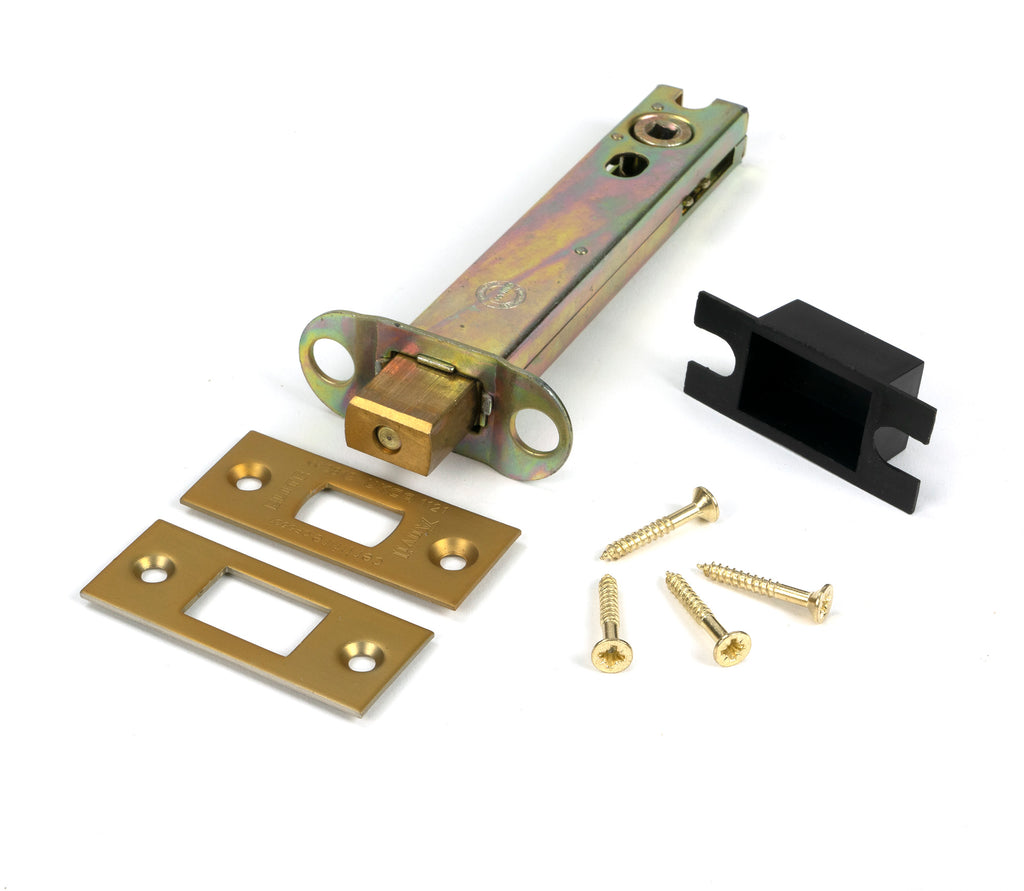 From The Anvil's Satin Brass Heavy Duty Tubular Deadbolt