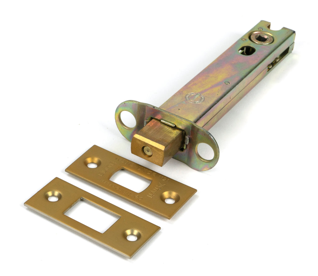 From The Anvil's Satin Brass Heavy Duty Tubular Deadbolt