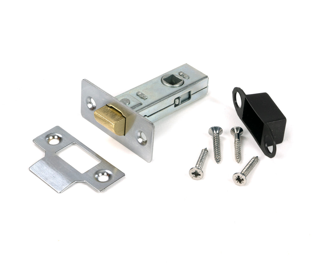 From The Anvil's Satin Chrome Tubular Mortice Latch