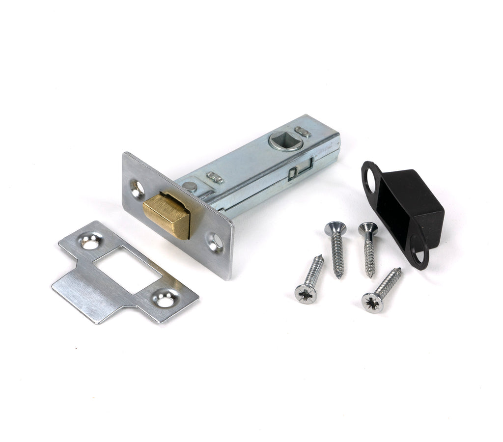 From The Anvil's Satin Chrome Tubular Mortice Latch