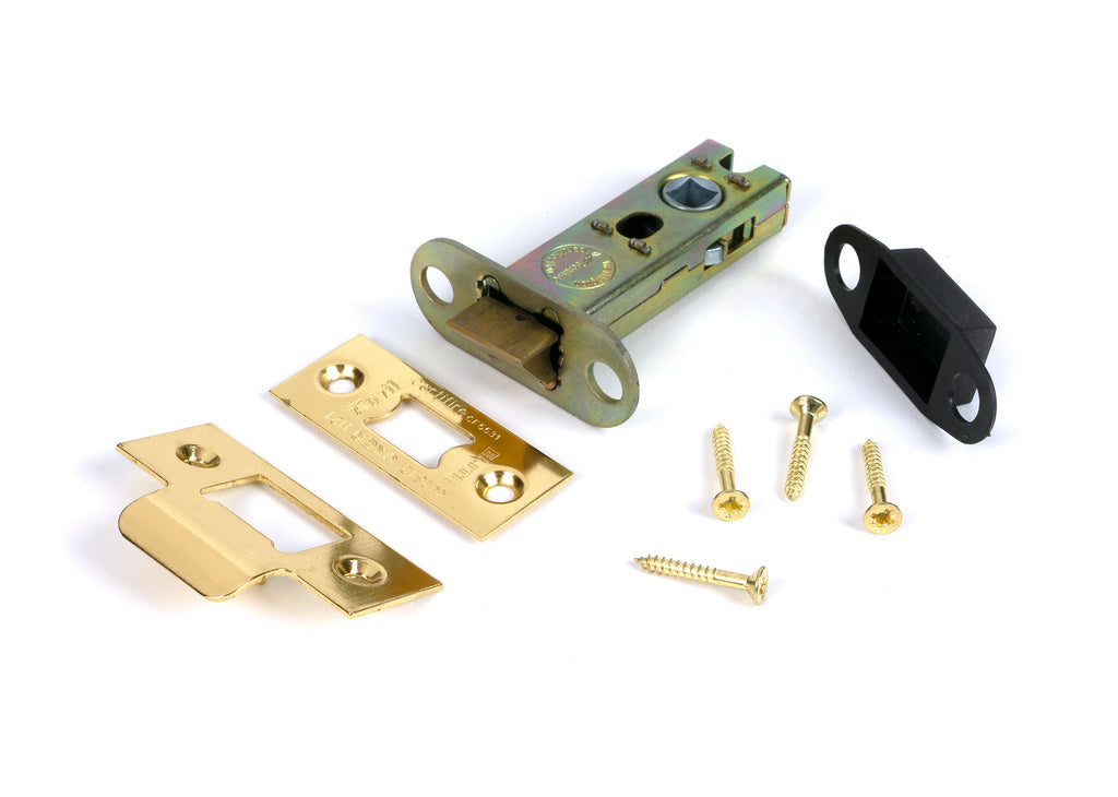 From The Anvil's Polished Brass Heavy Duty Latch