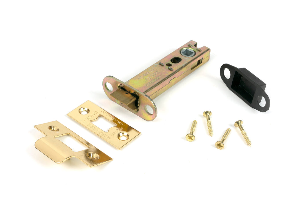 From The Anvil's Polished Brass Heavy Duty Latch