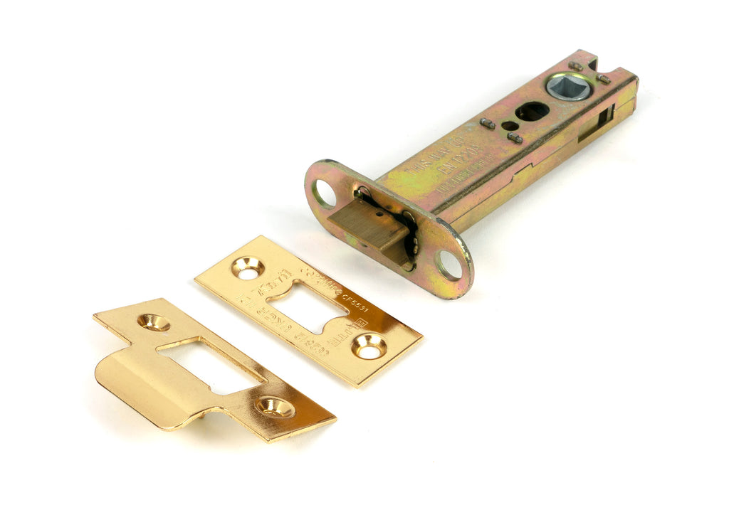 From The Anvil's Polished Brass Heavy Duty Latch