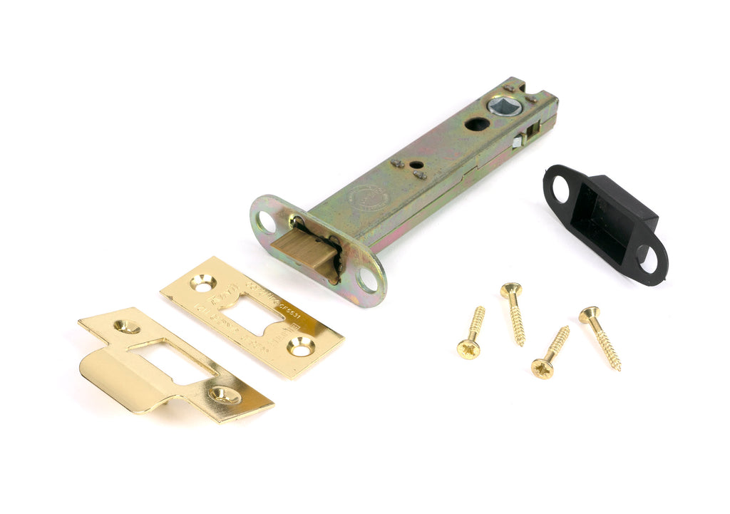 From The Anvil's Polished Brass Heavy Duty Latch