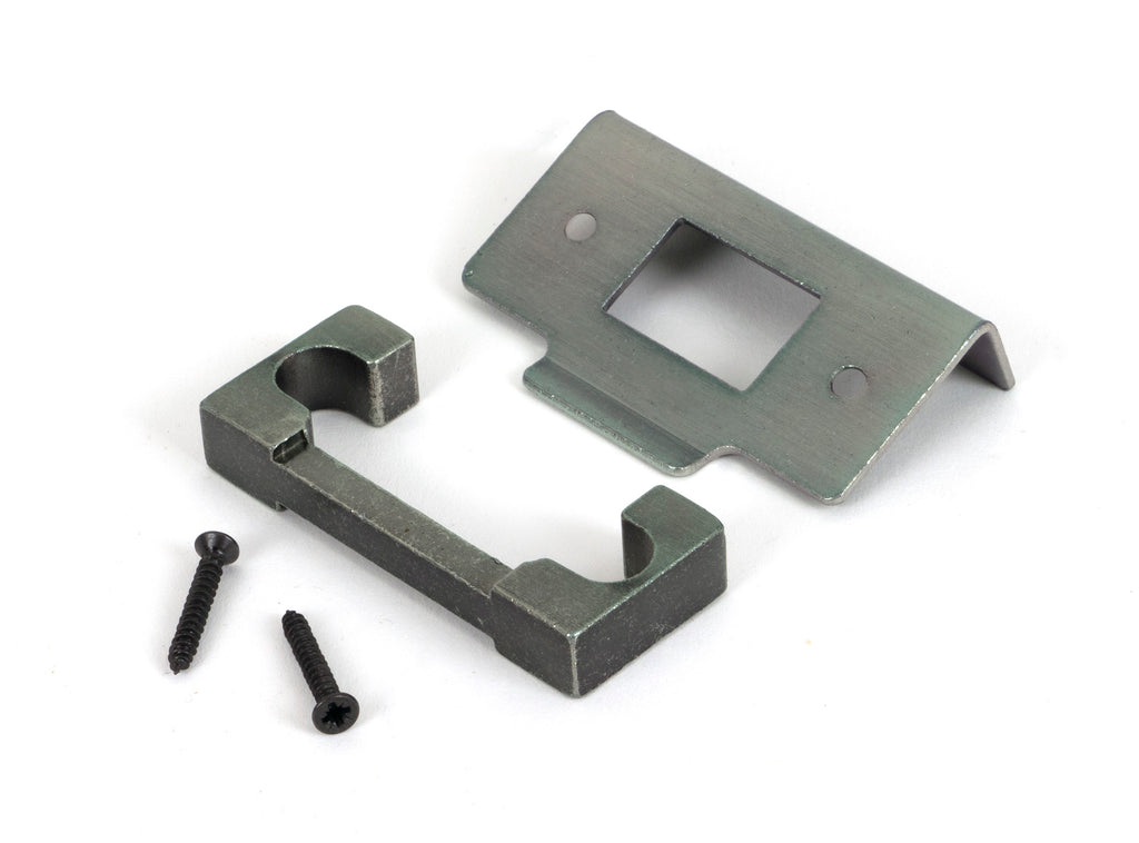 From The Anvil's Pewter Patina ½" Rebate Kit for Heavy Duty Latch