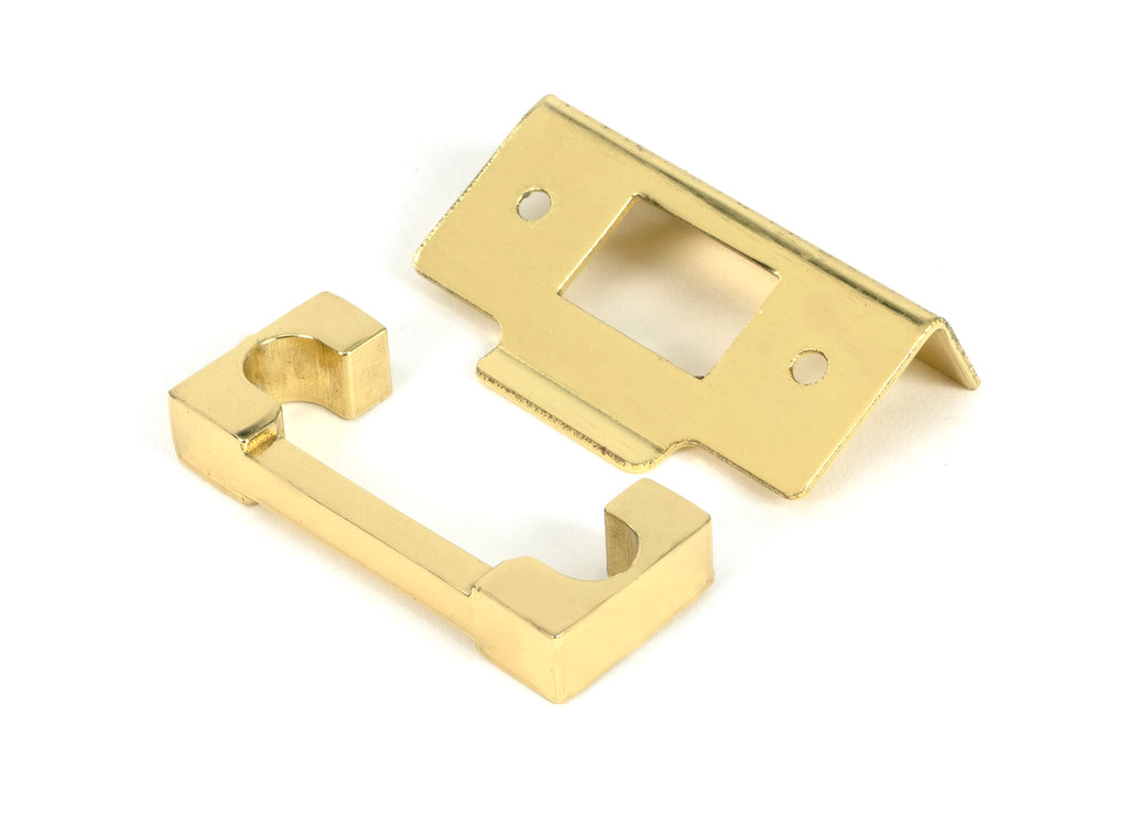 From The Anvil's Polished Brass ½" Rebate Kit for Heavy Duty Latch