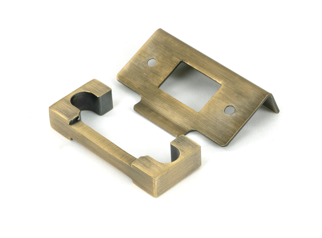 From The Anvil's Aged Brass ½" Rebate Kit for Heavy Duty Latch